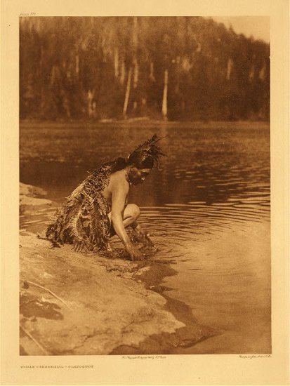 Edward S.Curtis-zdjęcia - Whale Ceremonial - Clayoquot.jpg