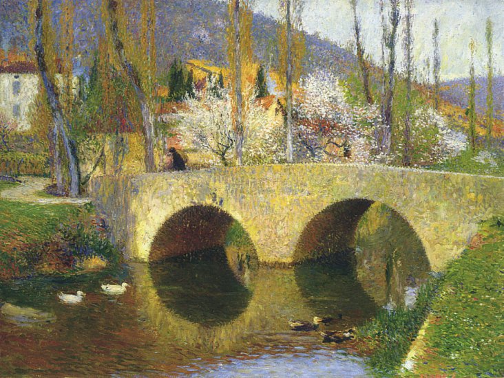 Henri Martin - The Bridge at Labastide du Vert.jpeg