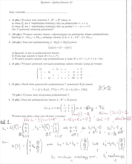 algebra - Algebra liniowa A2 - Egzamin - 2012-2013 zimowy 1.jpg