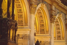 Barok i Rokoko - Christopher Wren - katedra św. Pawła w Londynie  - wnętrze 1.jpg