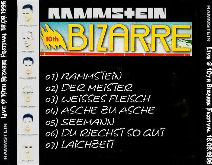 RAMMSTEIN Koln Brennt  1996 Live at Bizarre Fest 18-08-96 - Back2.jpg