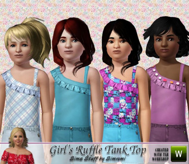 Dziecko11 - Simromi Girls Ruffle Tank Top - CF.jpg