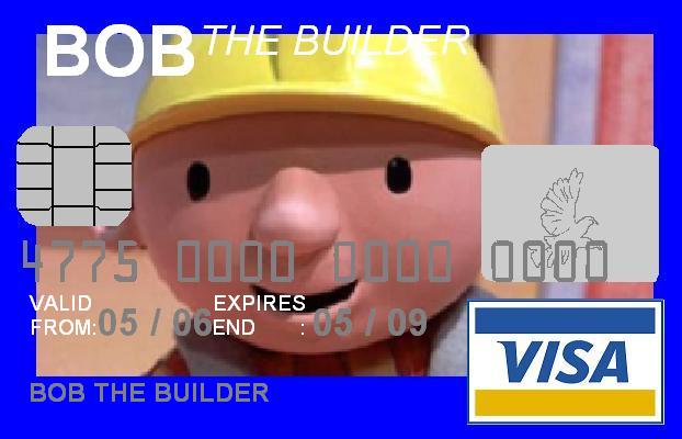 credit cards - BOB THE BUILDER.JPG