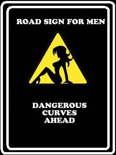 Śmieszne - Road_Sign_For_Men.jpg