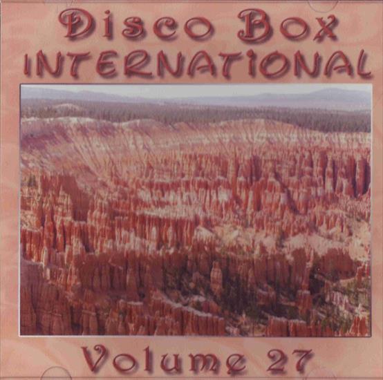 Disco Box International - Vol. 27 2009 - Disco Box International Vol.27-2cd-Bootleg-De-2009-Front.jpg