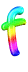 Literki obrotowe kolorowe - regenboog-F.gif