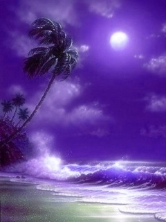 Tapety do Telefonów nowe - Purple_Beach.jpg