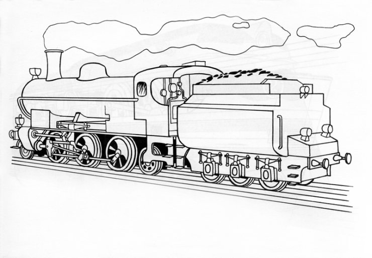 Dla najmłodszych - Stare lokomotywy12.jpg