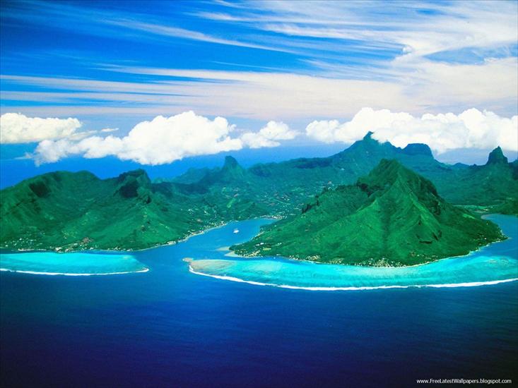 Seas, rivers, lakes  other - Cooks Bay and Opunohu Bay, Moorea Island, French Polynesia.jpg