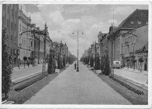 archiwa fotografia miasta polskie Łódź - AL. KOŚCIUSZKI 14.JPG