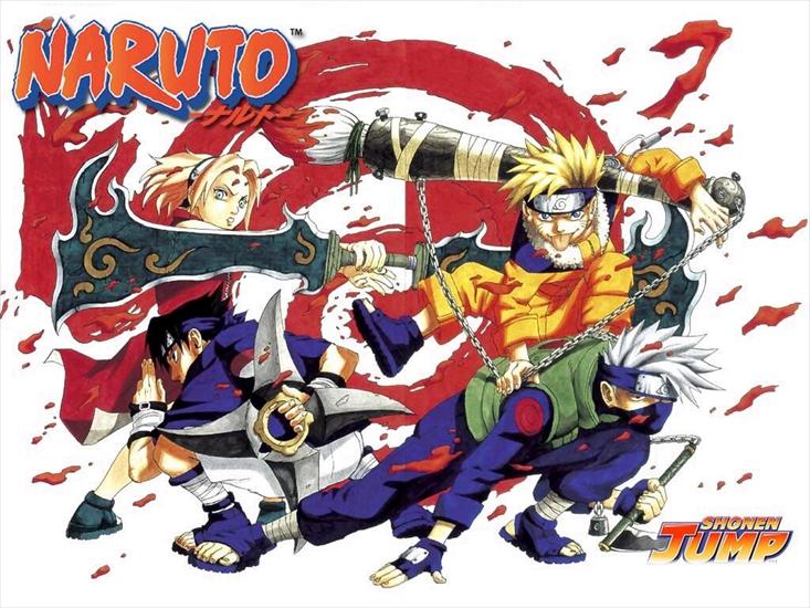 NARUTO - Naruto Sakura Sasuke Kakashi Wallpaper.jpg