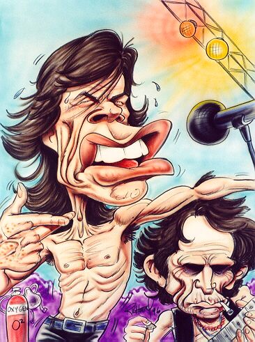 Karykatury - The Rolling Stones.JPG