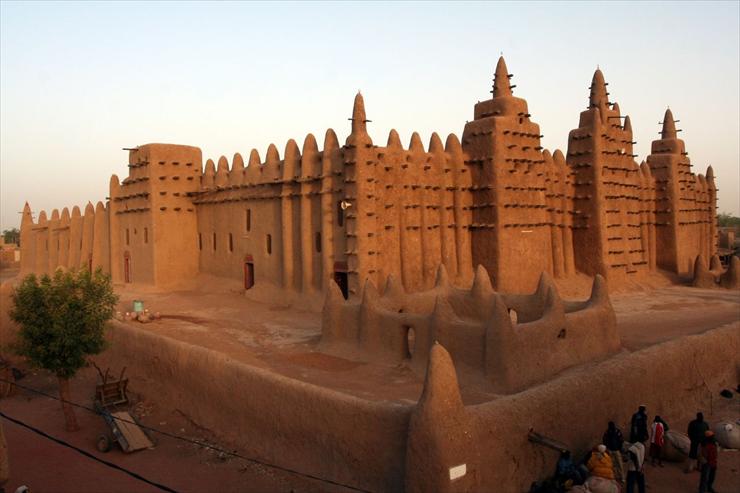 Architektura  islamu - Djenna Mosque in Timbuktu - Mali.jpg