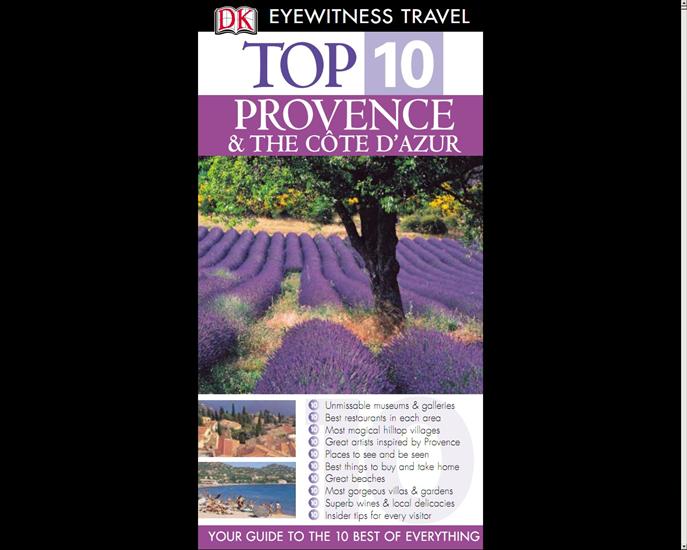 Przewodnik Eyewitness Travel - Eyewitness Travel TOP 10 - Provence and The Cote DAzur.jpg