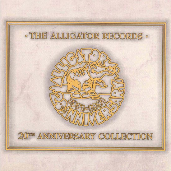 1991. Alligator Records - 20th Anniversary Collection - Various Artists - 2 CD 1991 - Front.jpg