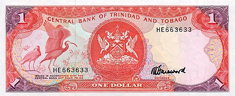 Trinidad  Tobago - TrinidadTobagoP36c-1Dollar-1985_f.jpg