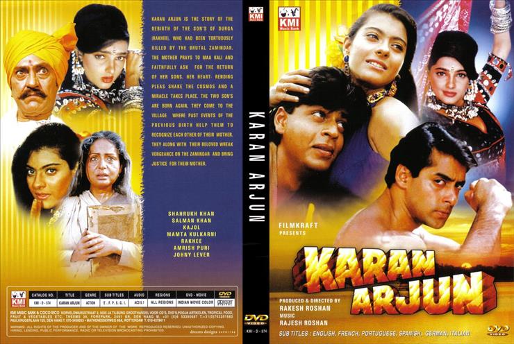 Karan Arjun 1995 - Karan Arjun Cover - Cover.jpg