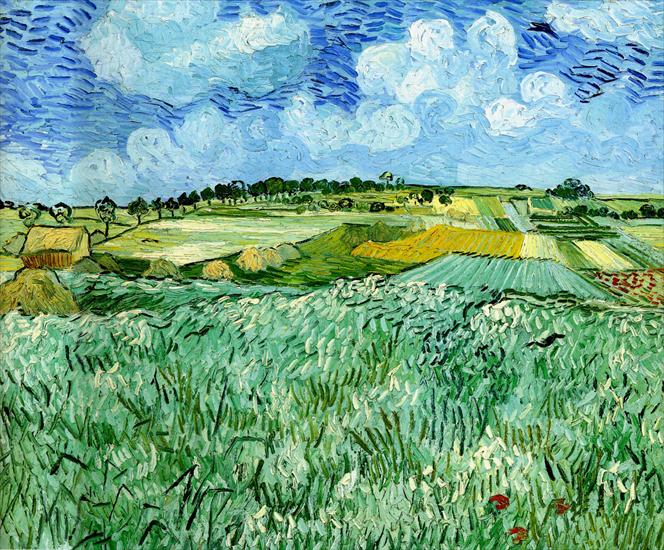 Gogh Vincent van ... - 1890 Van Gogh La Plaine prex dAuvers, The Plain prex of Auvers,Huile sur toile, 73,5x92 cm_1.jpg