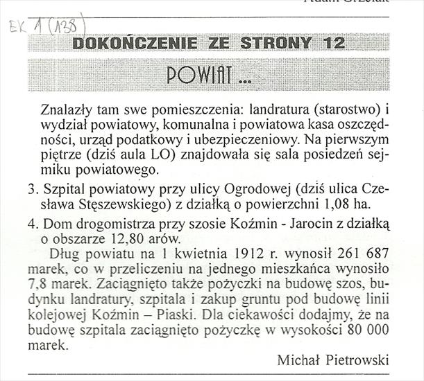 Echo Kozmina - EK_138_2 powiat koźmiński w czasach zaborów cz. VI.jpg