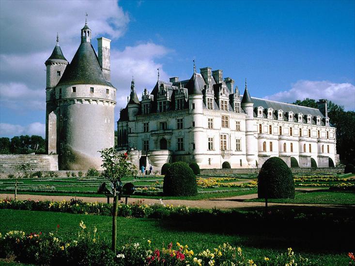 Zamki - Chateau_de_Chenonceaux_Castle,_Chenonceaux,_France.jpg