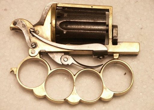 miniaturowa broń - 1869 Brass Knuckle-Pistolet Combo  Apache.bmp