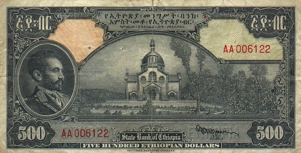 Banknoty Etiopia - EthiopiaP17a-500Dollars-1945-donatedowl_f.jpg