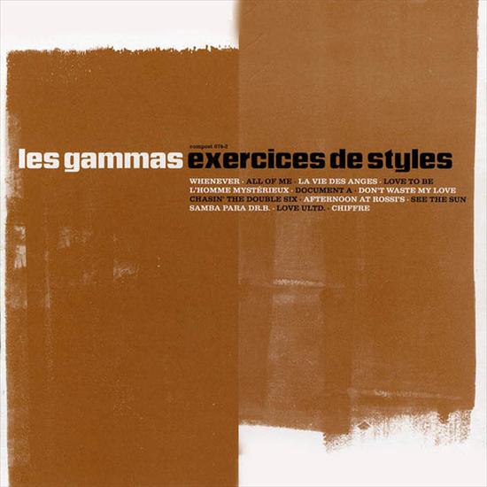 Les Gammas - Exercices De Styles - Front.jpg