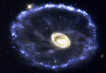 Fotografie Wszechświata - Galaktyka Koło Wozu.gif