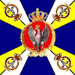 FLAGA I GODŁO POLSKI - Sztandar pułkowy Królestwa Kongresowego.jpg