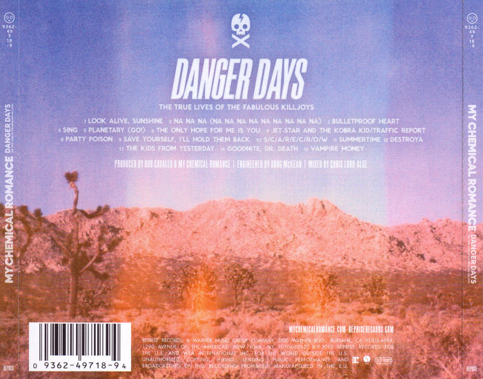 My Chemical Romance - 2010 Danger Days The True L... - 00 - My Chemical Romance - 2010 D... Of The Fabulous Killjoys - Back.jpg