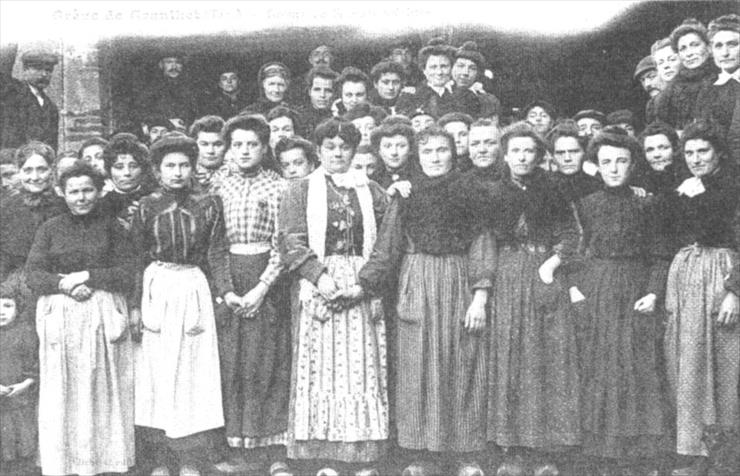 1900-1914 -  Kartki pocztowe - 1909 Greve des mgissiers de Graulhet les femmes des grevistes.jpg