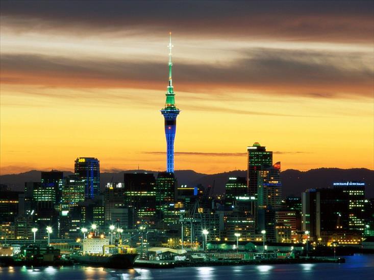 Cuda architektury - Evening Glow, Auckland, New Zealand - 1600x1200 - ID 24528 - PREMIUM.jpg