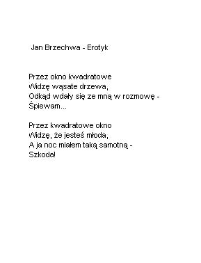 Brzechwa Jan - Jan Brzechwa - Erotyk.JPG