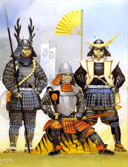 Ilustracje przedstawiające samurajów i japońskich wojowników - The Samurai -09.JPG