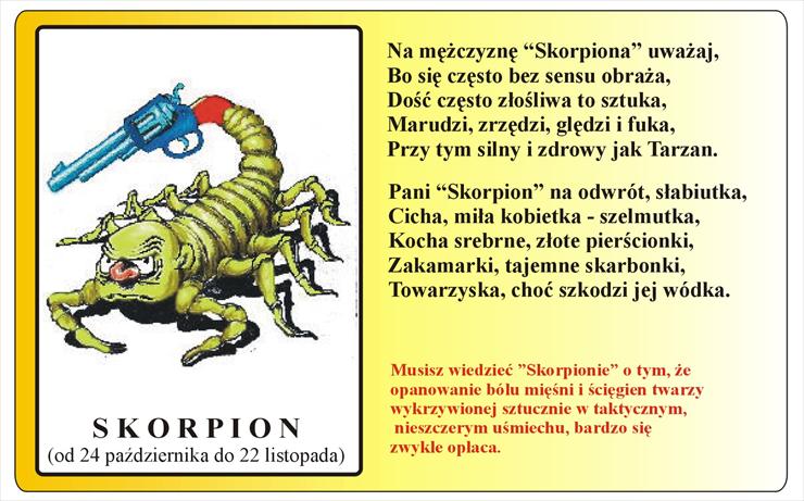 HOROSKP  WIERSZOWANY - 10 Skorpion.jpg