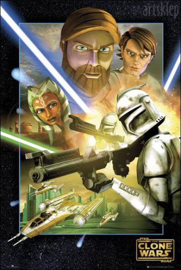Plakaty Star Wars - Star Wars The Clone Wars 2.jpg