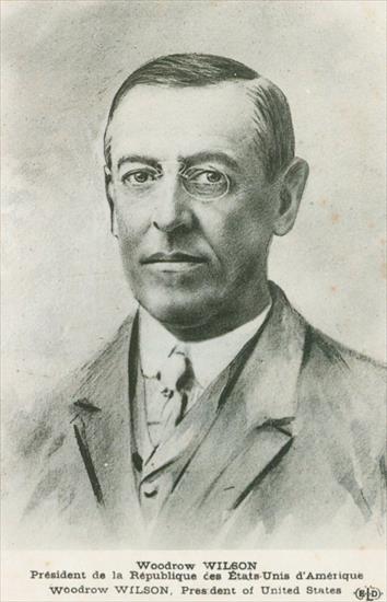 Photographie 1914 - 1918 - 1914-1918 Woodrow Wilson prsident des Etats Unis dAmrique.jpg
