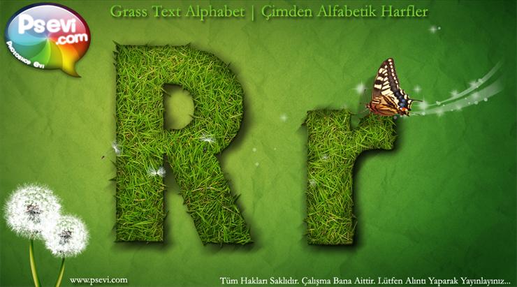 7 - Grass Text Alphabet R.bmp