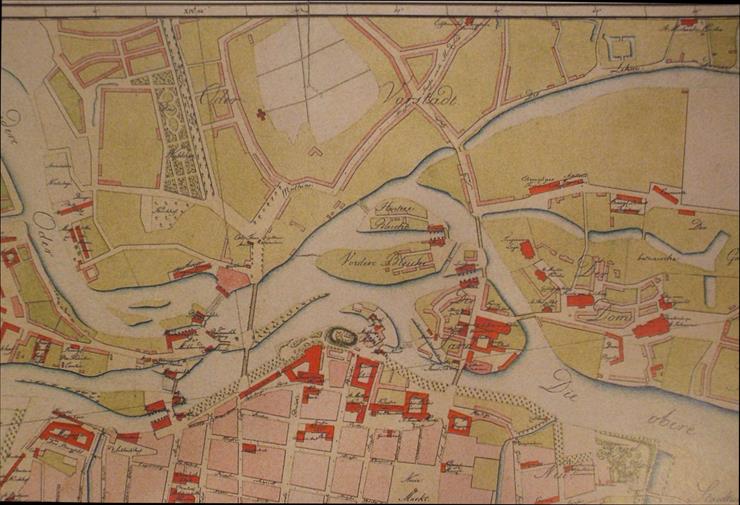 BRESLAU-WROCŁAW - Fragment planu Wrocławia z 1820 roku.jpg