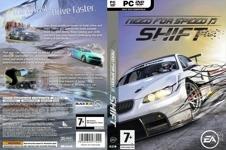  OKŁADKI GIER PC  - Need_For_Speed_Shift-front.jpg