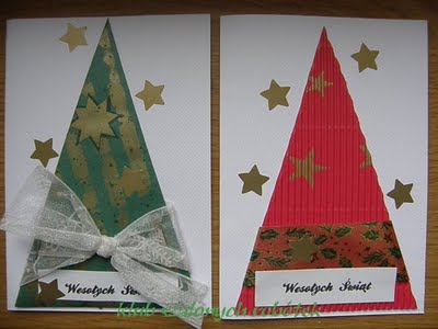 kartki bożonarodzeniowe ręcznie robione - kartki Boże Narodzenie 2009 2.jpg